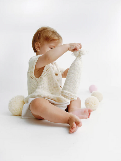 В'язаний комплект молочний