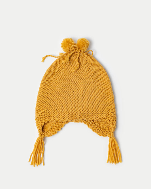 Шапка-вушанка Гірчична