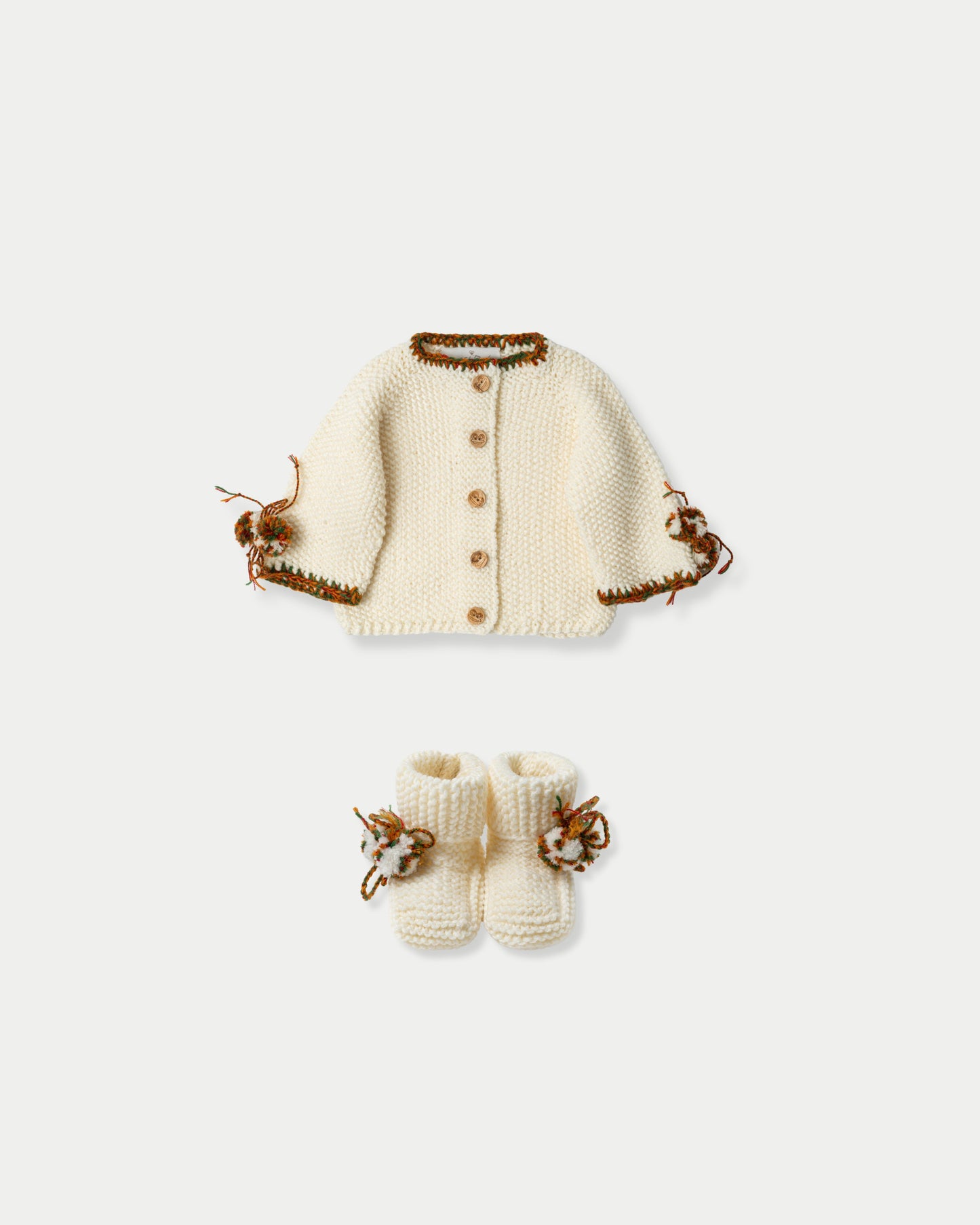 В'язаний комплект гуцульський