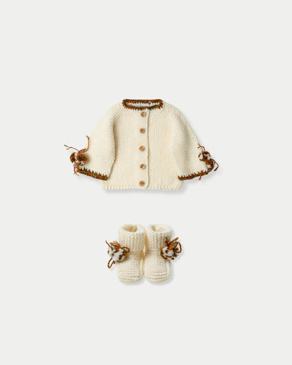 В'язаний комплект гуцульський