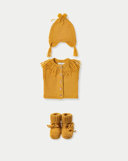 В'язаний комплект молочний