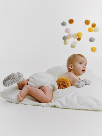 Пінетки класичні Сірі